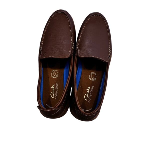 Clarks men’s flexway slip on shoes size 10.5 - Picture 7 of 14